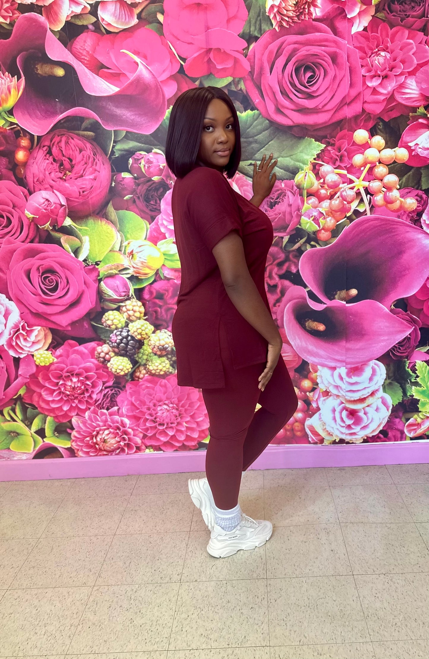 Grab and Go (burgundy) Set