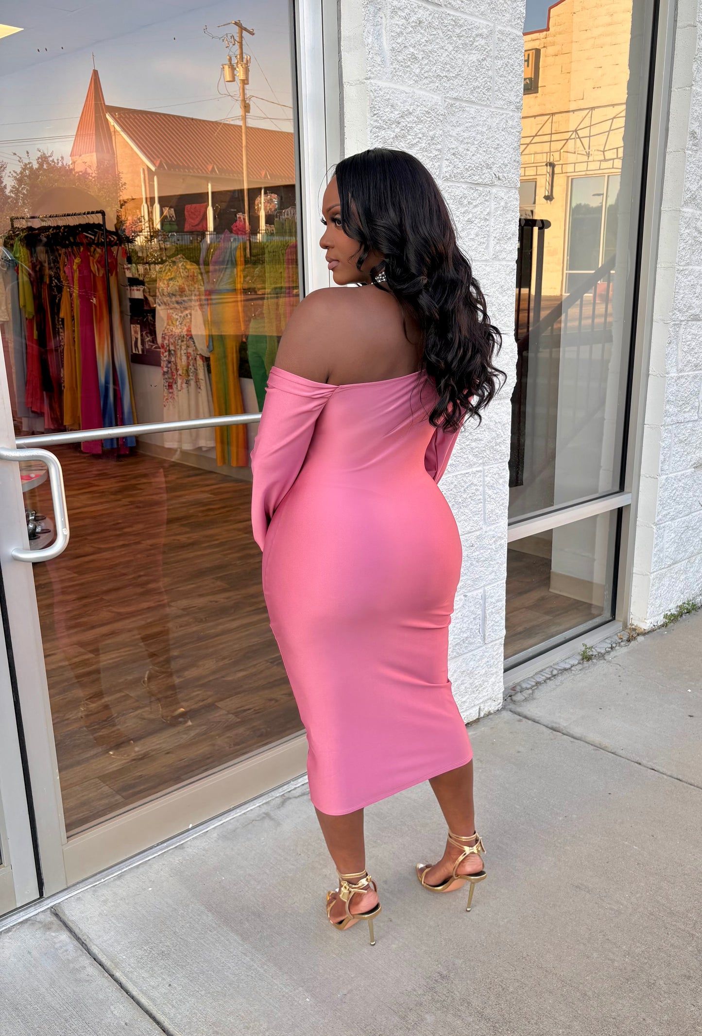 Soft Life Dress (pink)