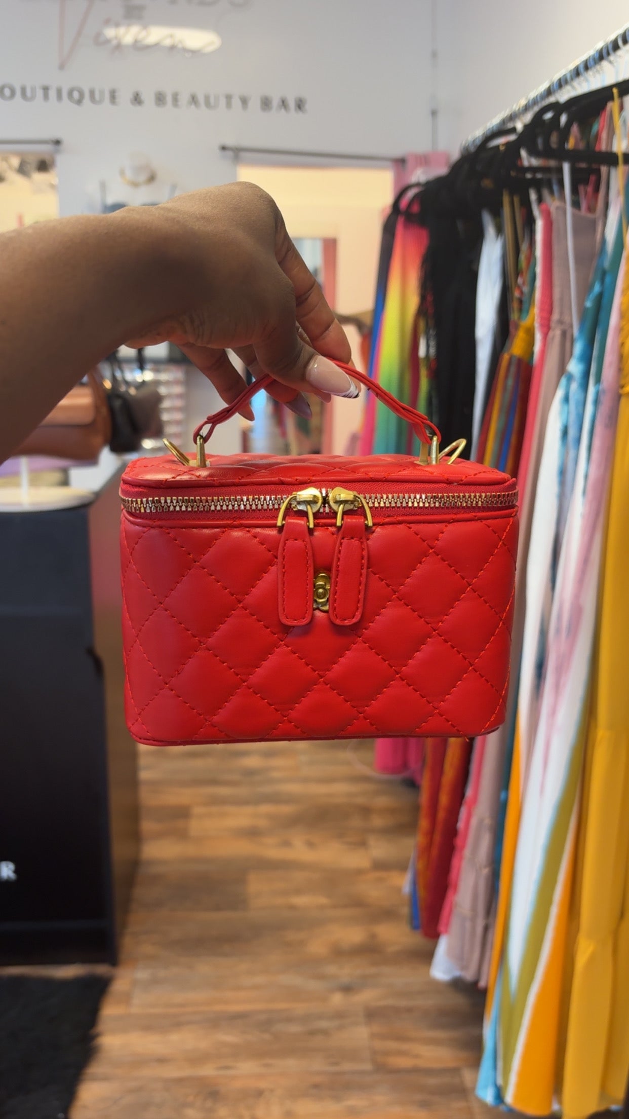 Scarlet Chic Vanity Bag
