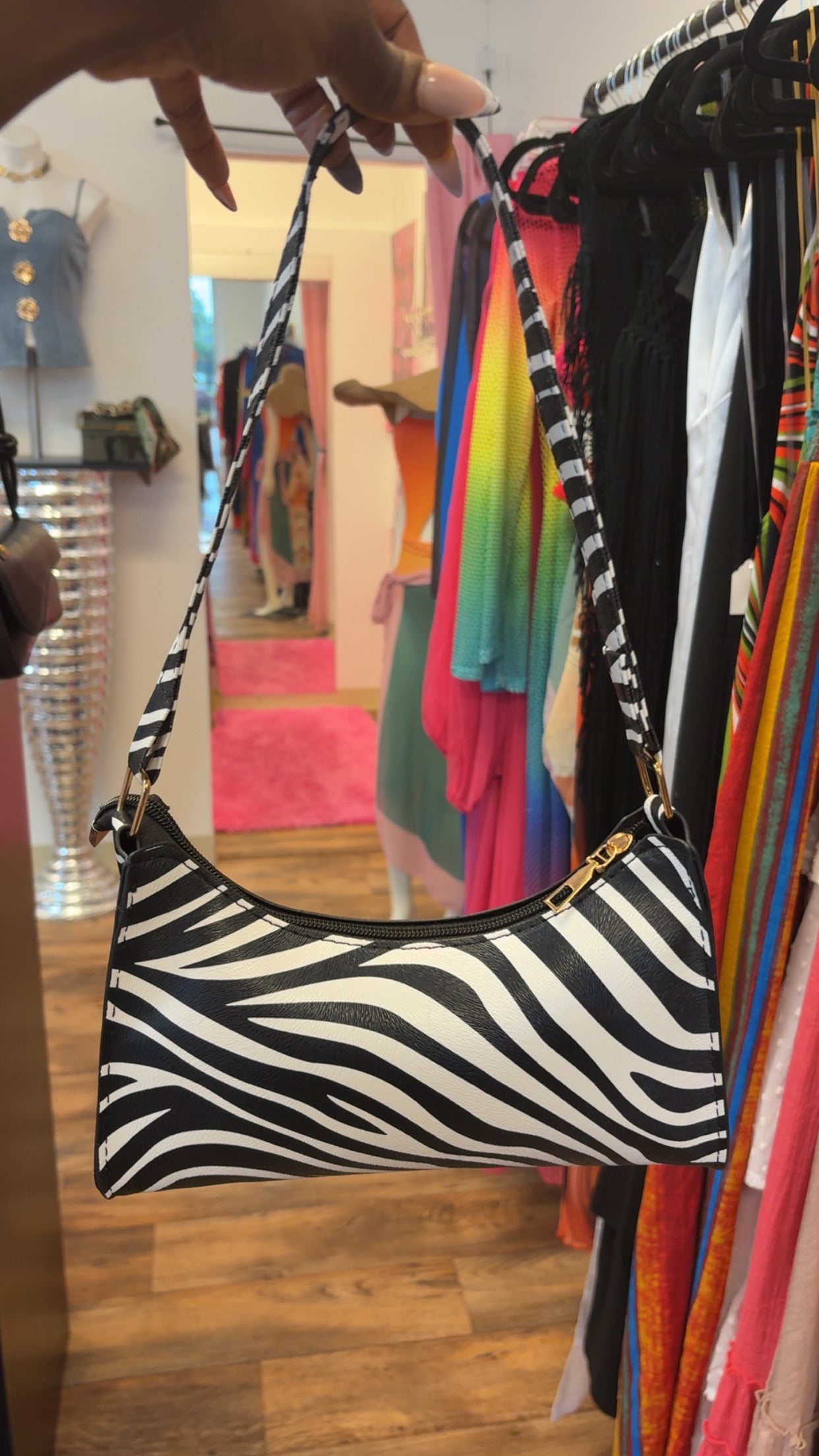 Wild Statement Shoulder Bag