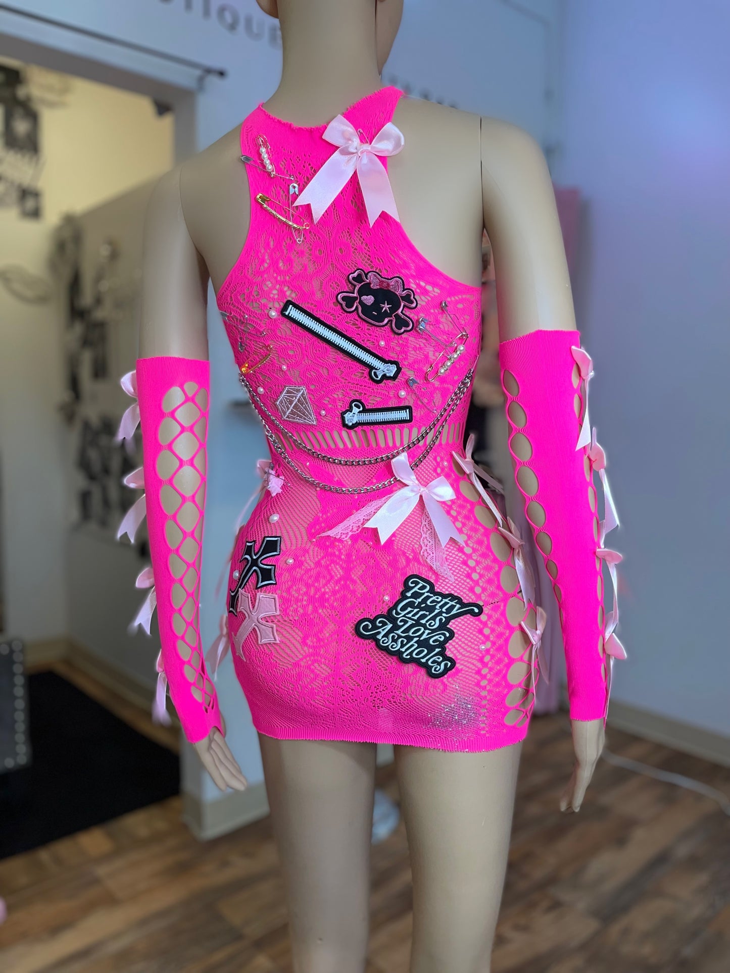 Pink Bandit Poster Girl Dress