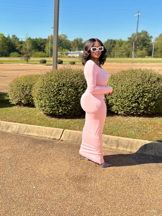 Body Language Dress Pink)