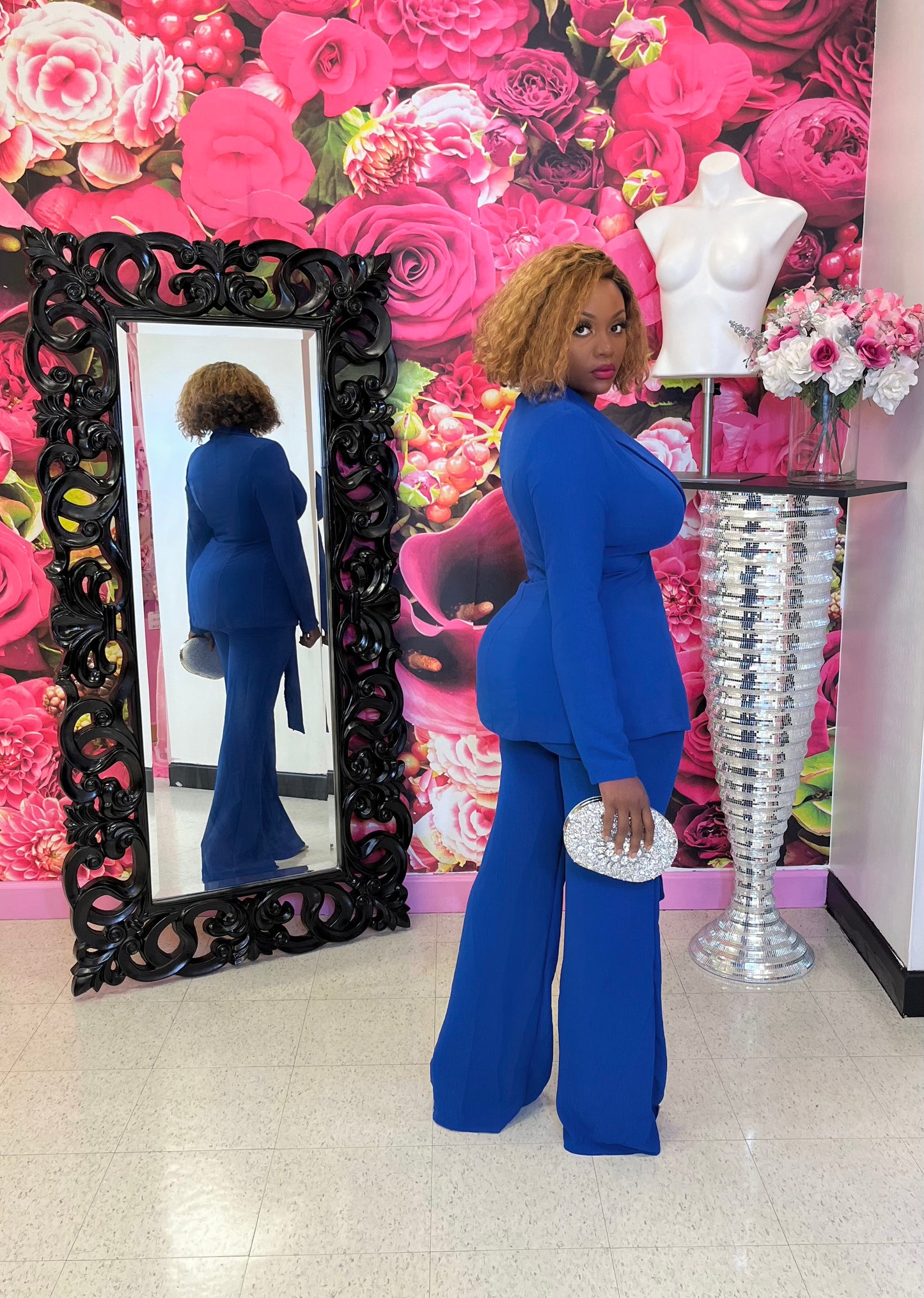 Addiction Blue Suit Set