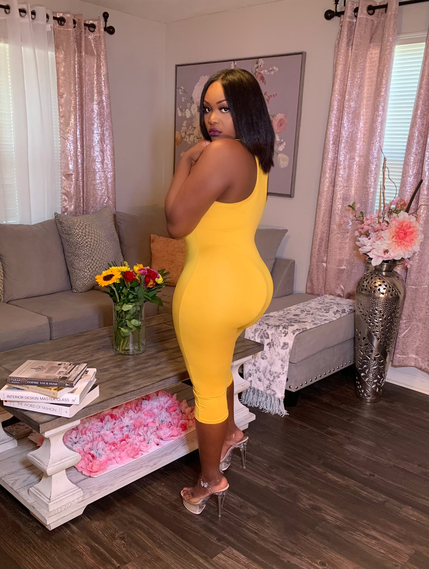 Capri Me Jumpsuit (Mustard) Mix and Match 2 for $40