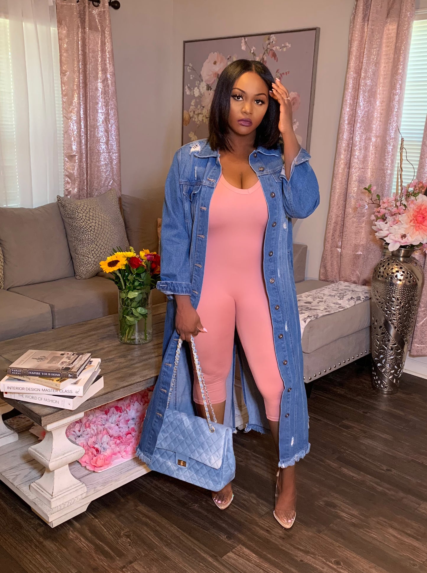 Capri Me Jumpsuit (Pink) Mix and Match 2 for $40