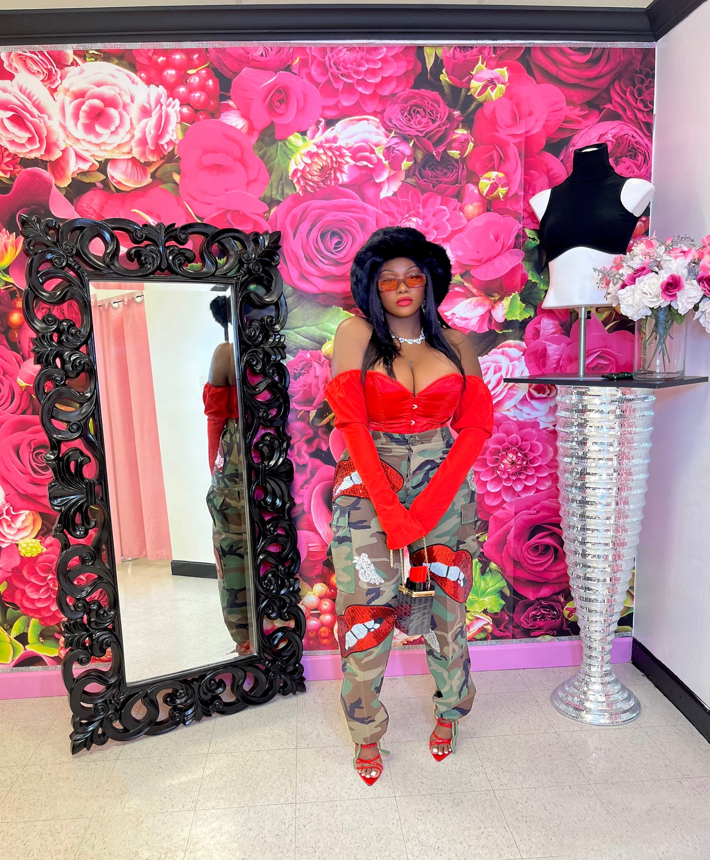 Vixen's Secret Top Red (Restock)