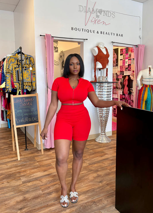 On the Go Girl (Red) Set