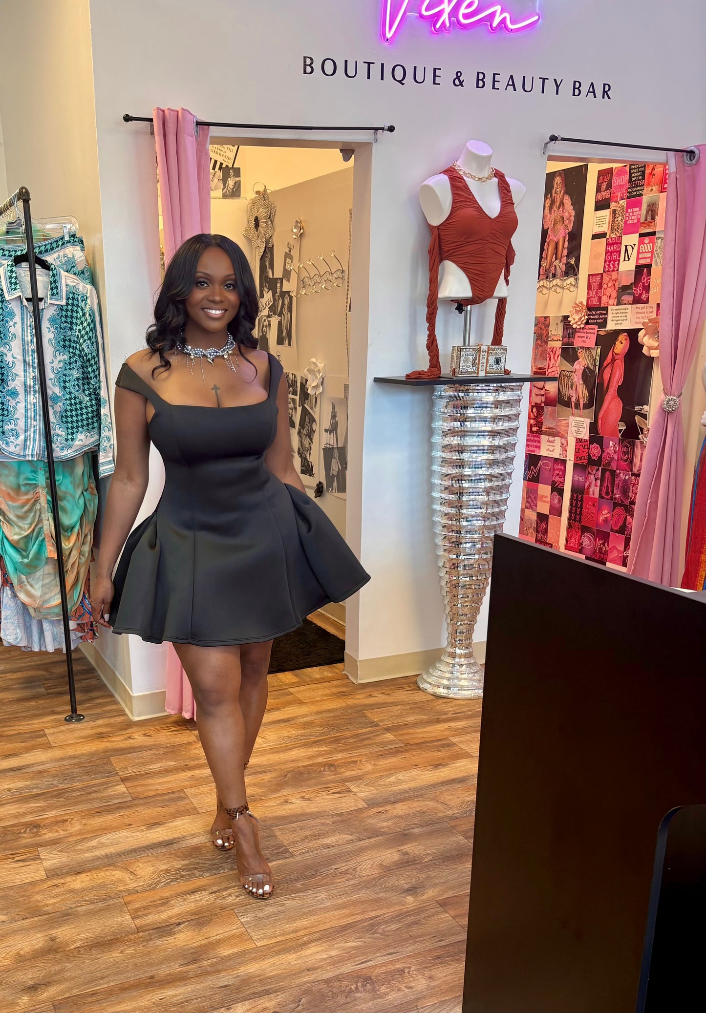 Let’s Celebrate Dress (Black)