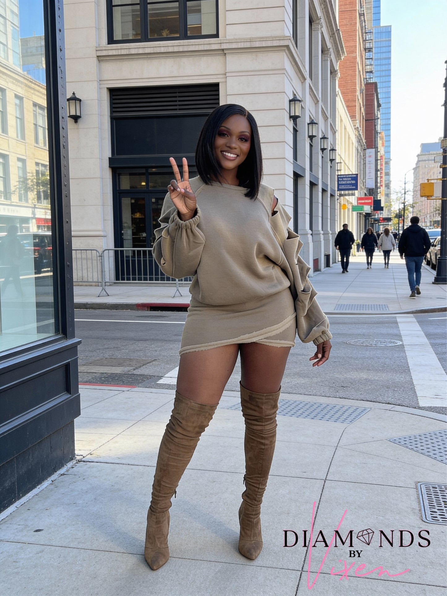 Trouble Sweatsuit Set