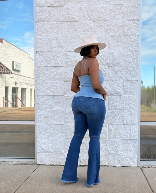 Golden Muse Vest Top