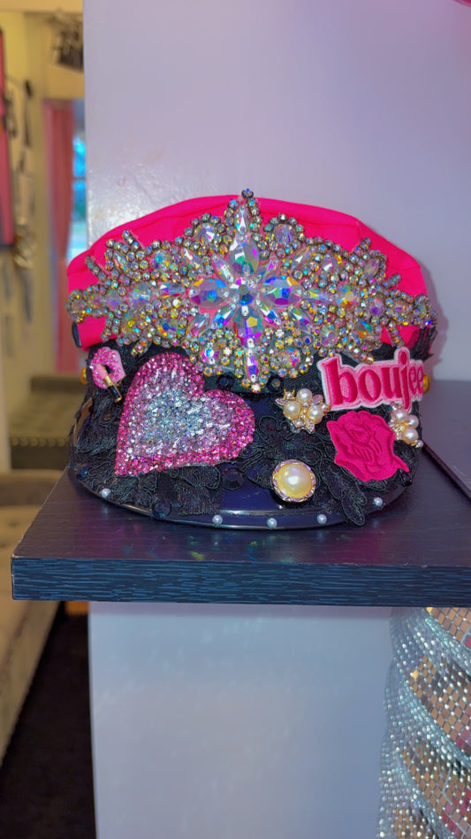 Vixen’s Glam Hat (Pink)