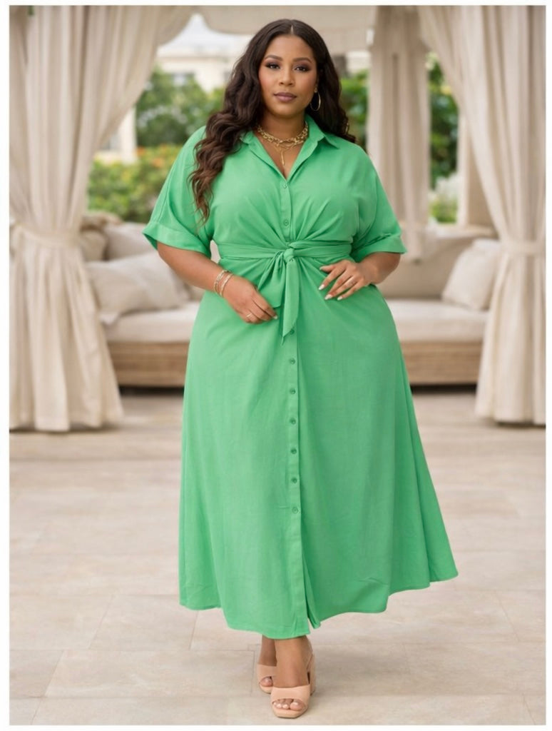 The Soft Luxe Dress (Curvy)