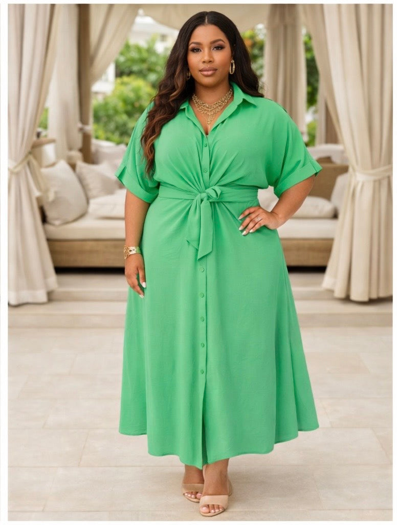 The Soft Luxe Dress (Curvy)
