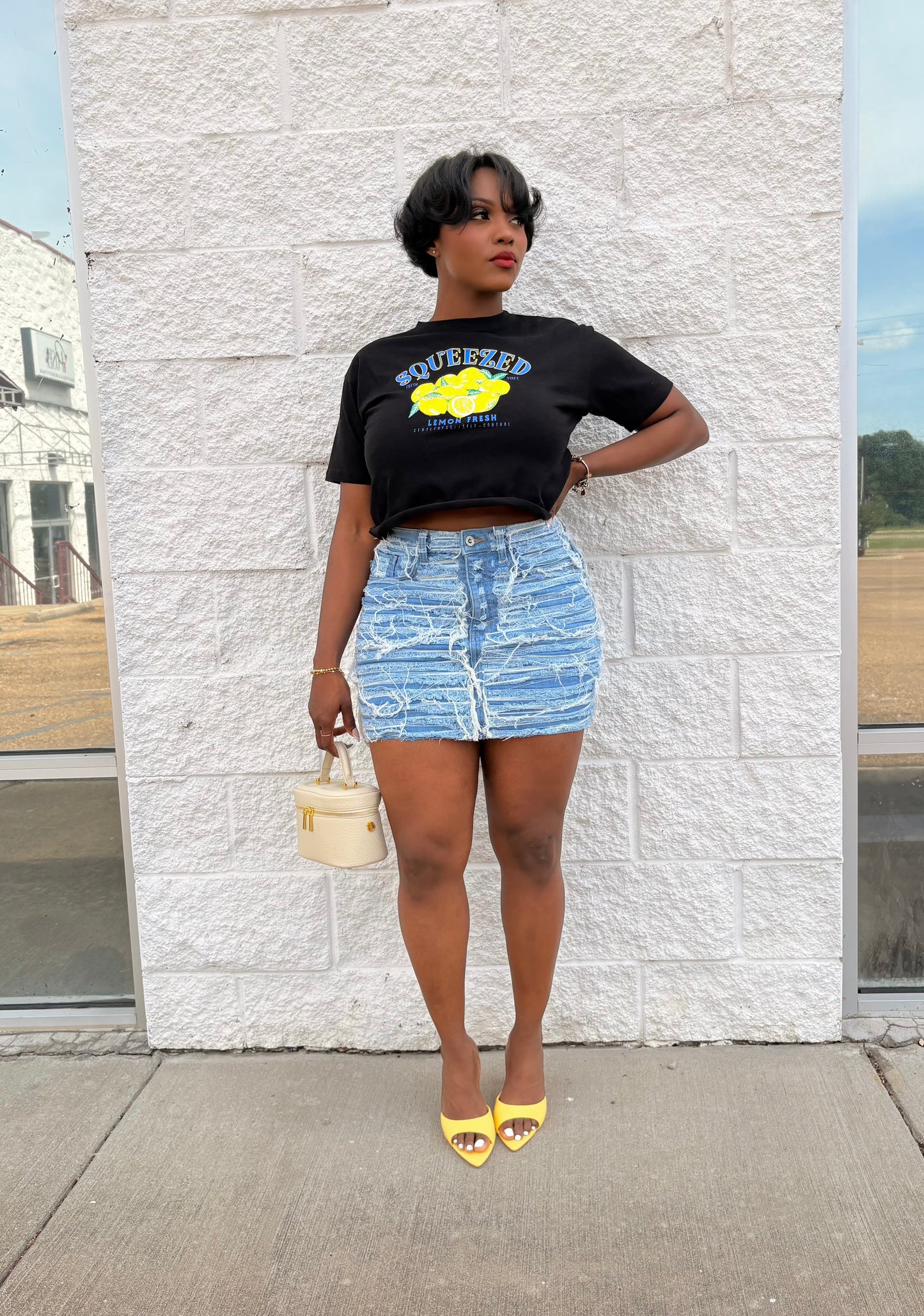 Freshly Squeezed Oversized Tee