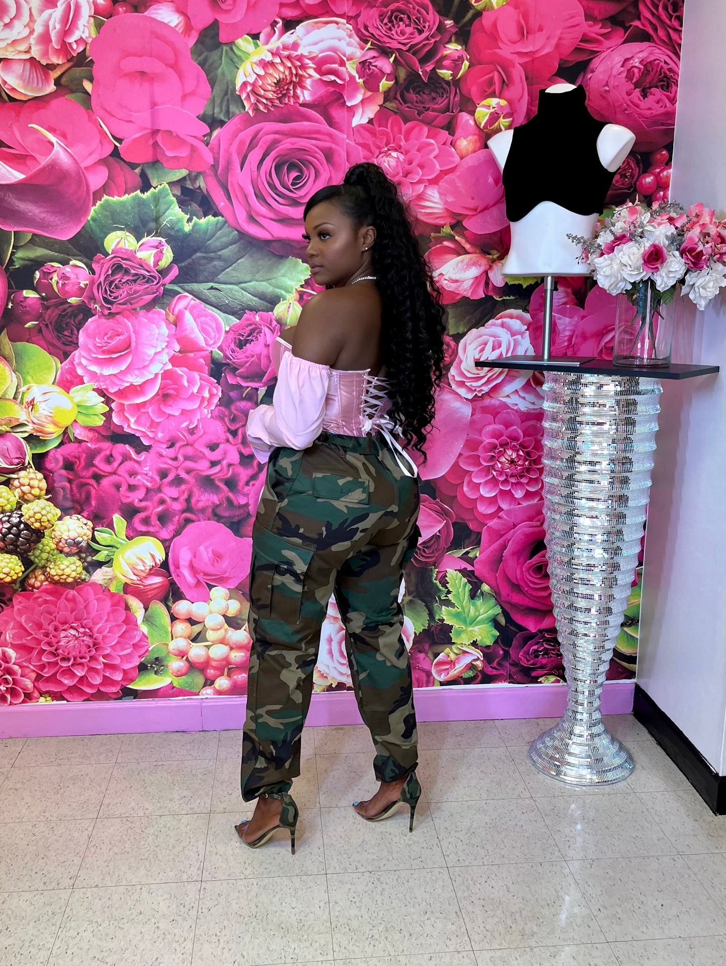 Vixen's Secret Top Pink(Restock)