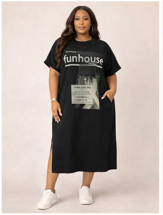 Off Duty Dress (Curvy)