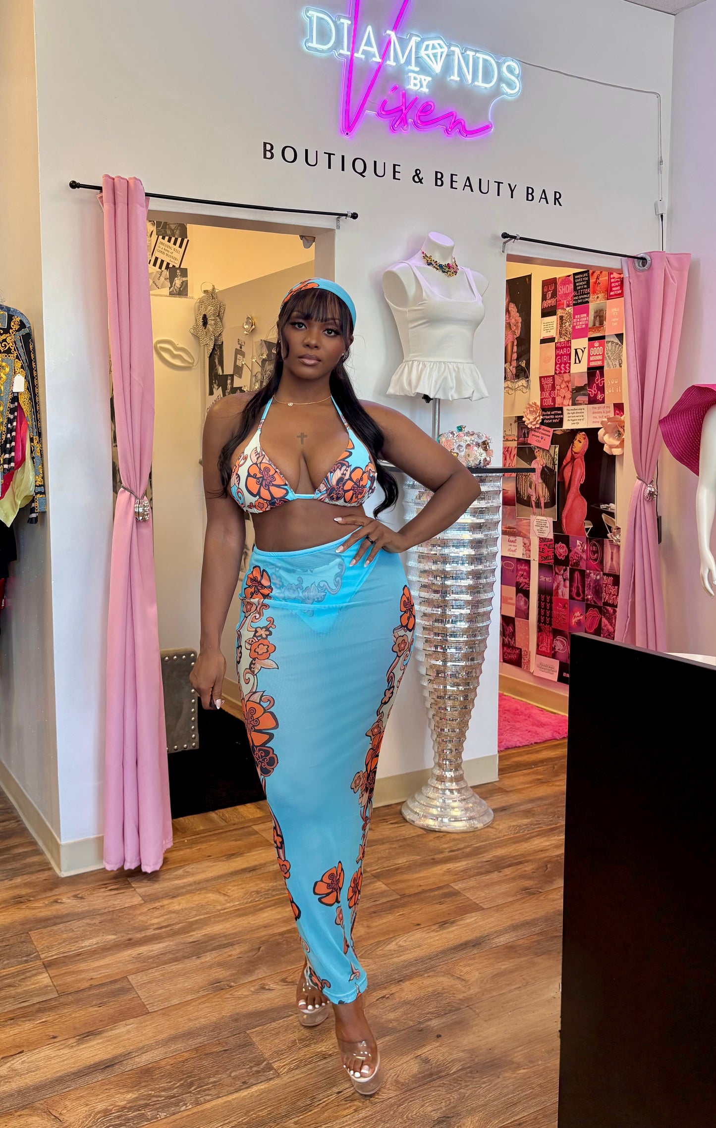 The Mirage 4 Piece Swimsuit Set