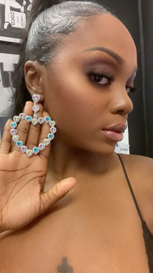 House of Love Heart Earrings