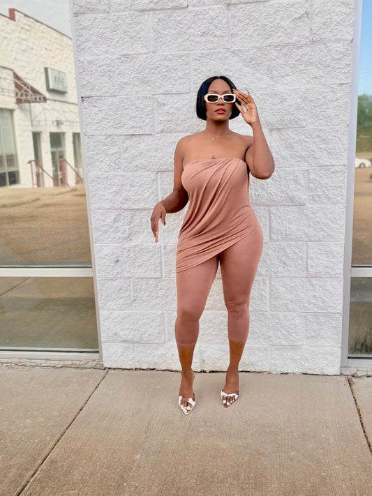 Mocha Contour Romper