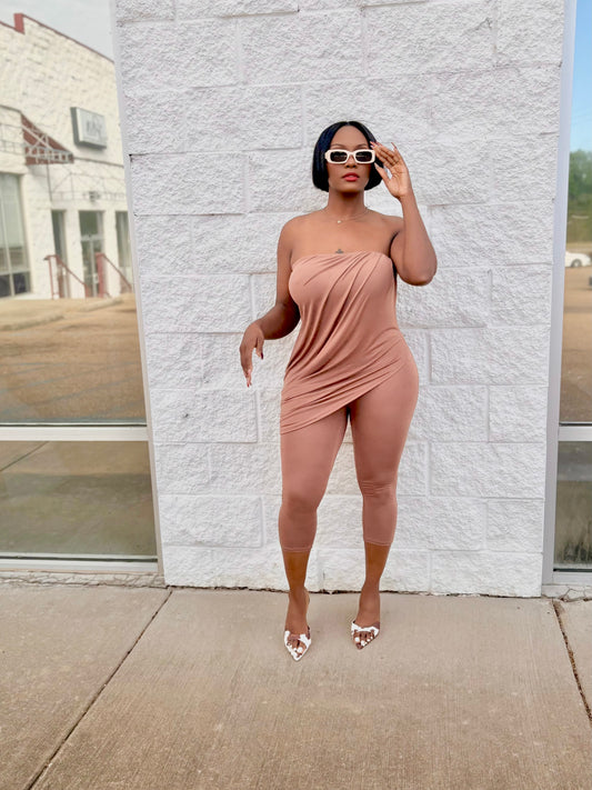 Mocha Contour Romper