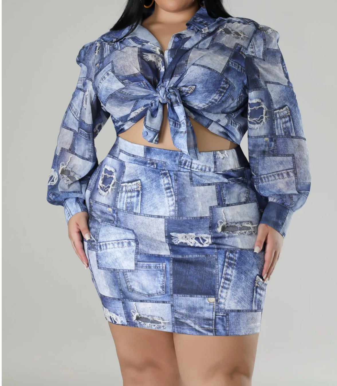 Never Distress Set (Curvy)