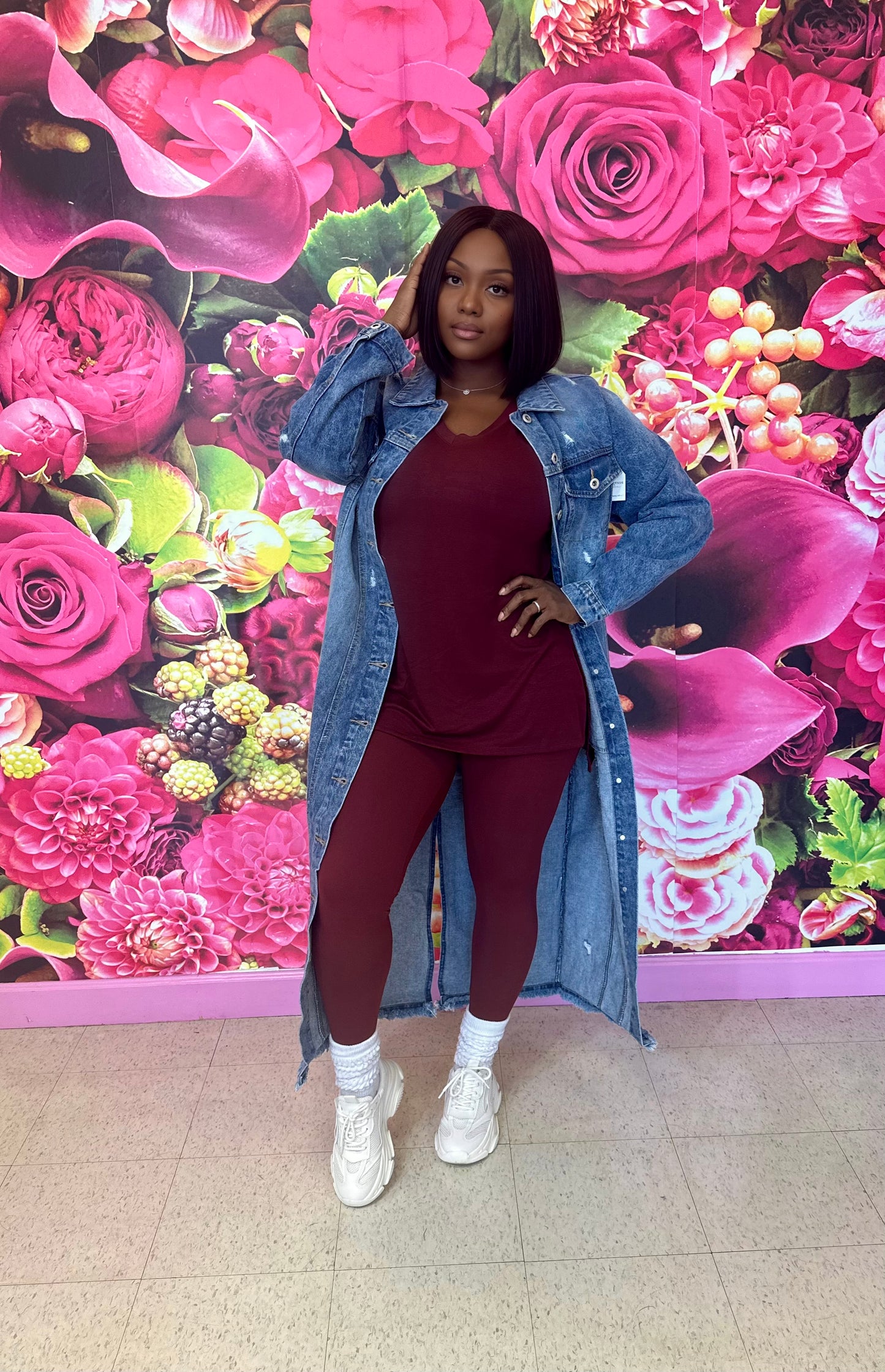 Grab and Go (burgundy) Set