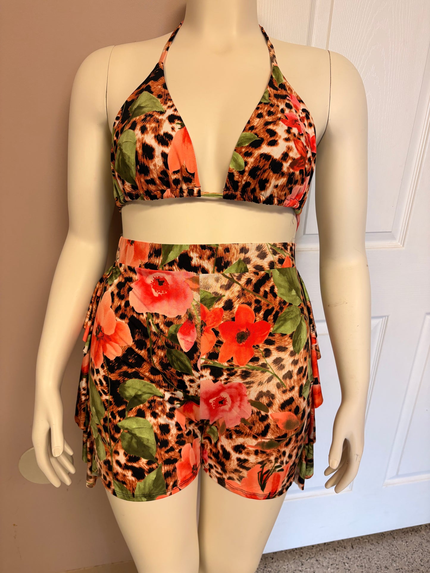 Wild Bloom Luxe Swim 2Piece (Curvy)