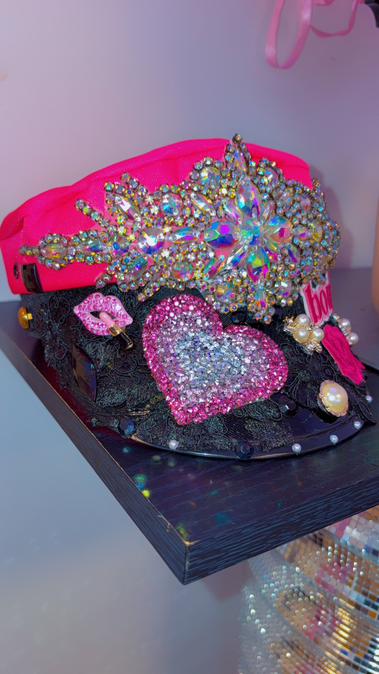 Vixen’s Glam Hat (Pink)