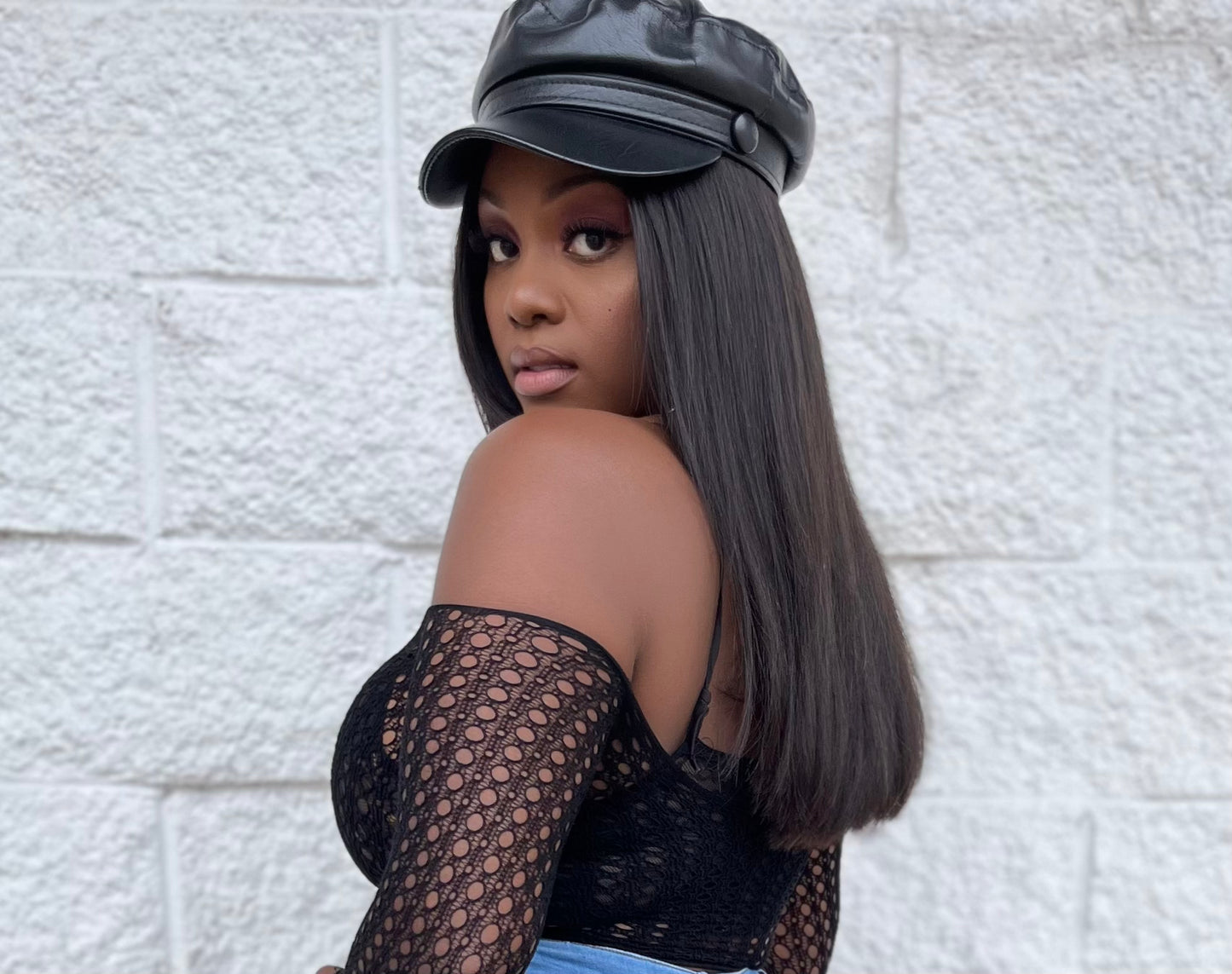 Sensational Leather Hat