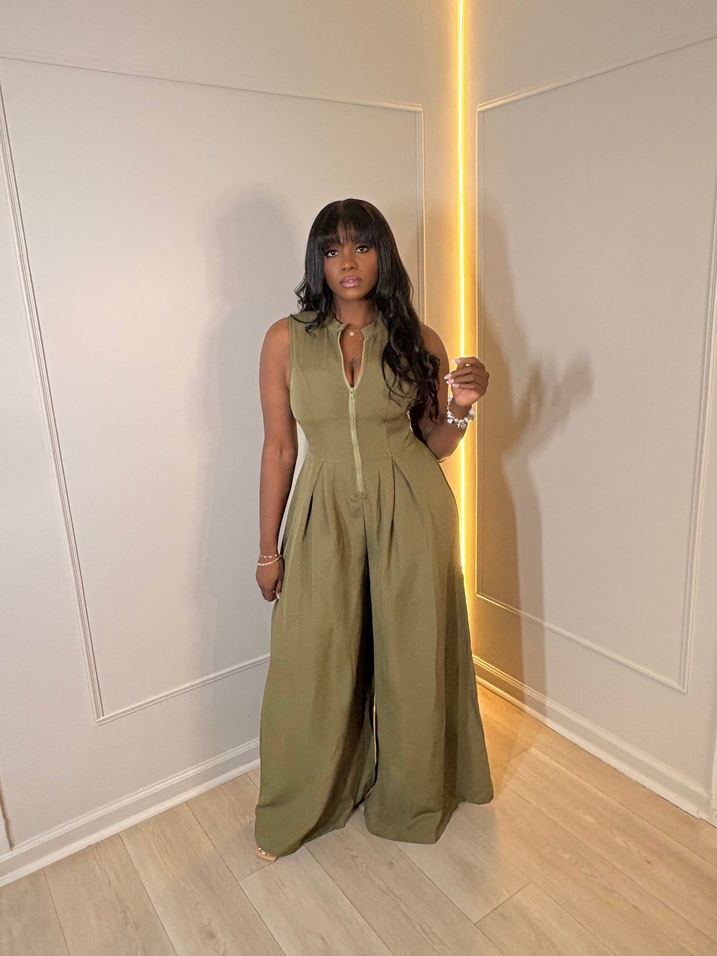 Olive You More Jumpsuit