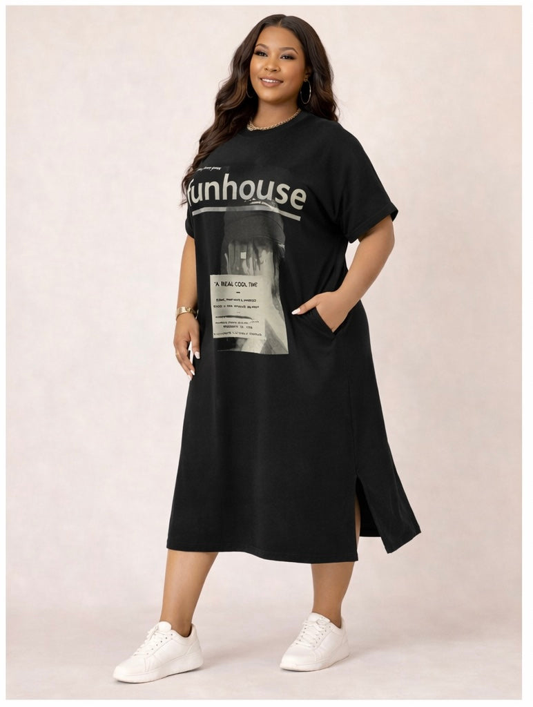 Off Duty Dress (Curvy)