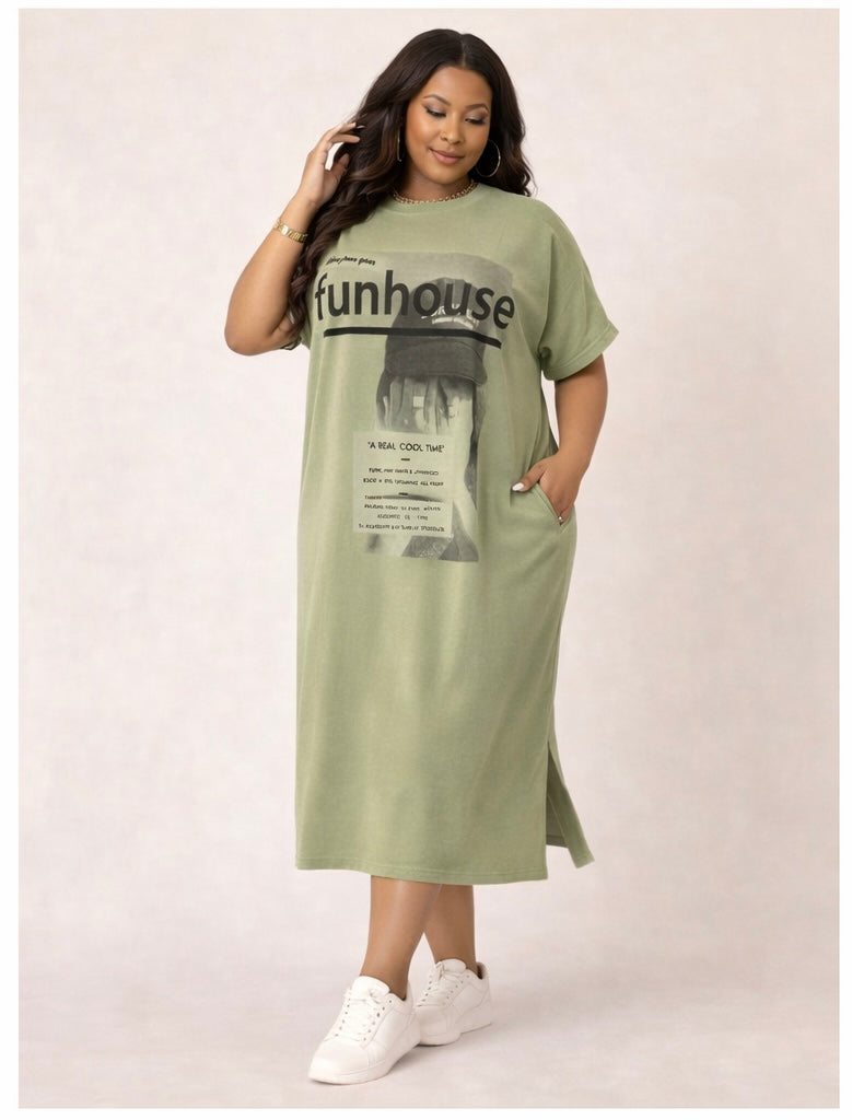 Off Duty Dress (Curvy)