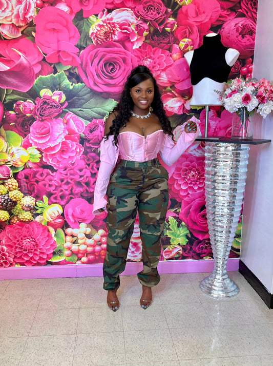 Vixen's Secret Top Pink(Restock)