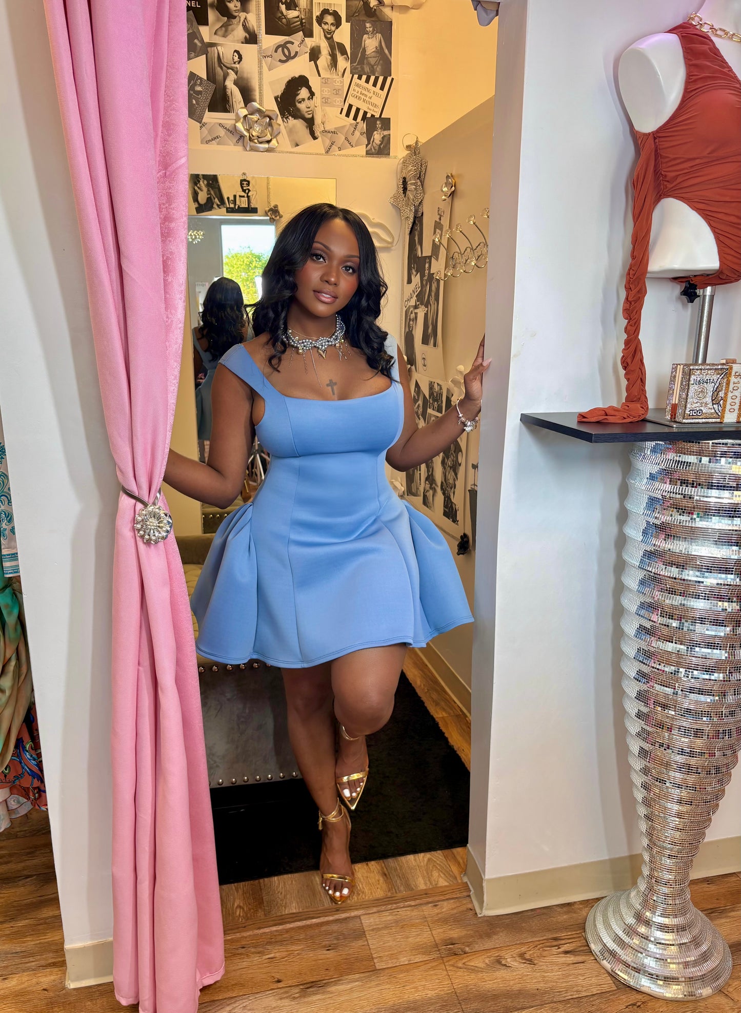 Let’s Celebrate Dress (Blue)