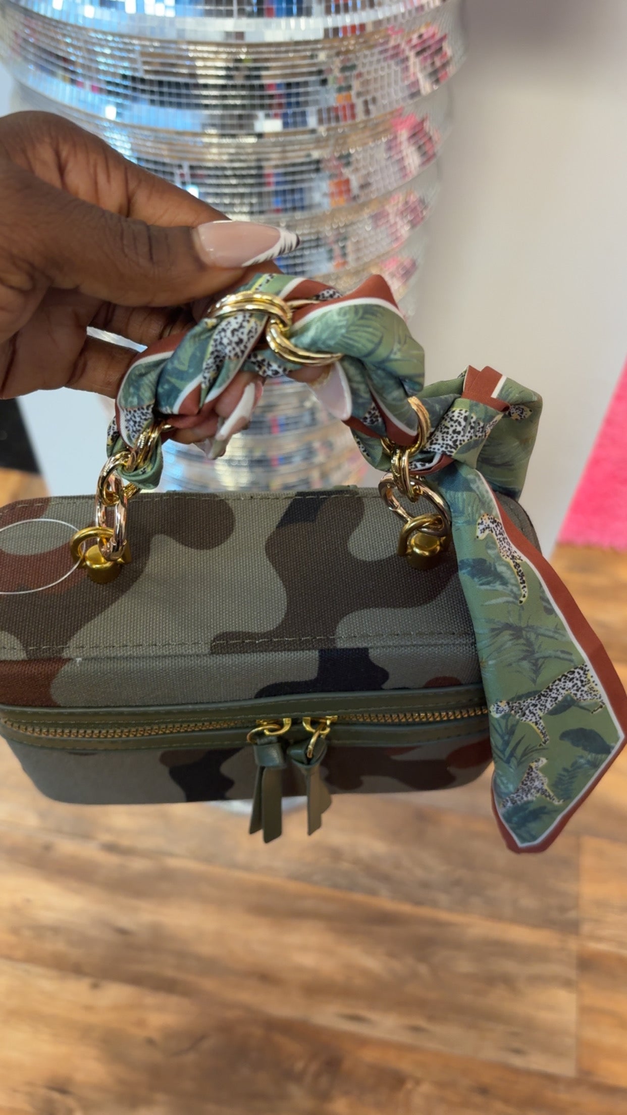 Safari Luxe Vanity Bag