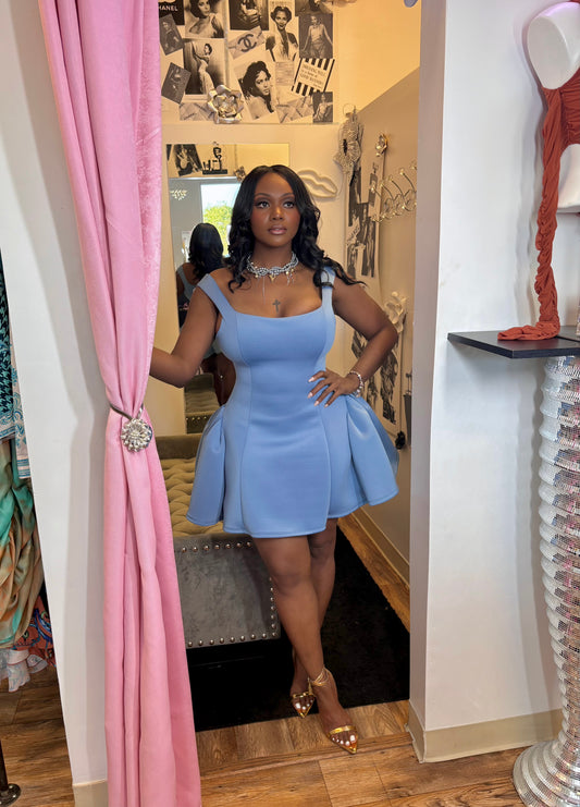 Let’s Celebrate Dress (Blue)