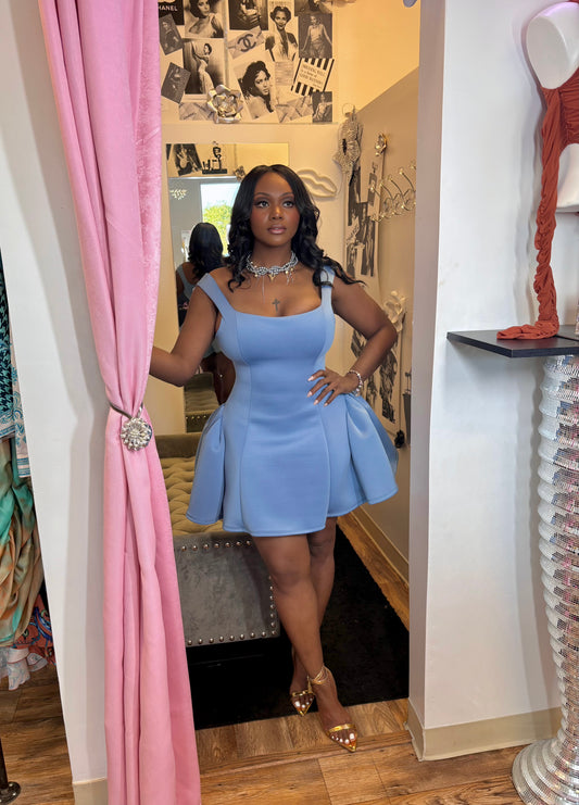 Let’s Celebrate Dress (Blue)