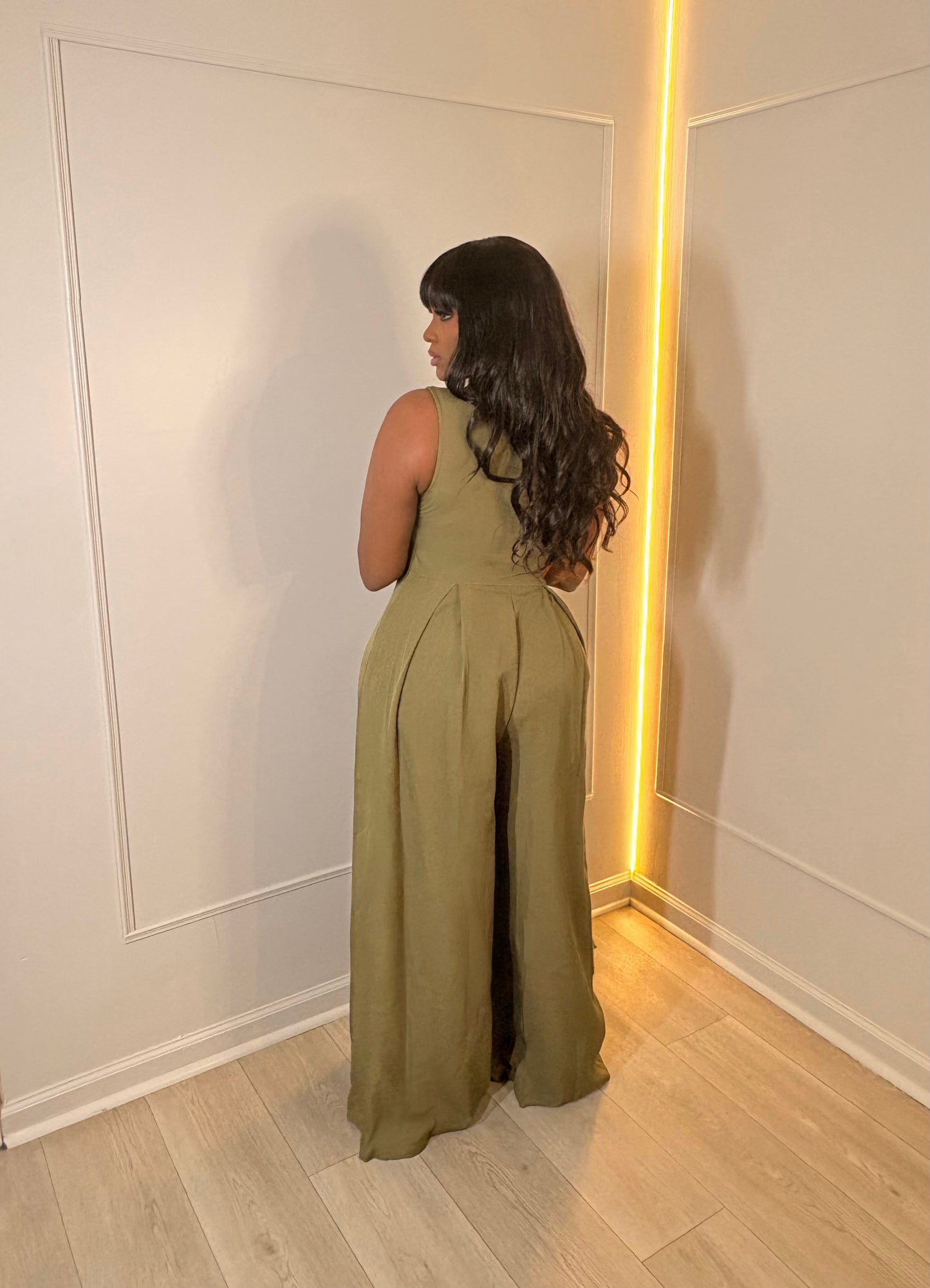 Olive You More Jumpsuit