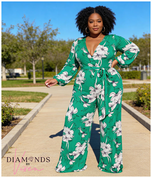Bloom Jumpsuit (Curvy)