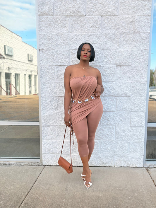 Mocha Contour Romper