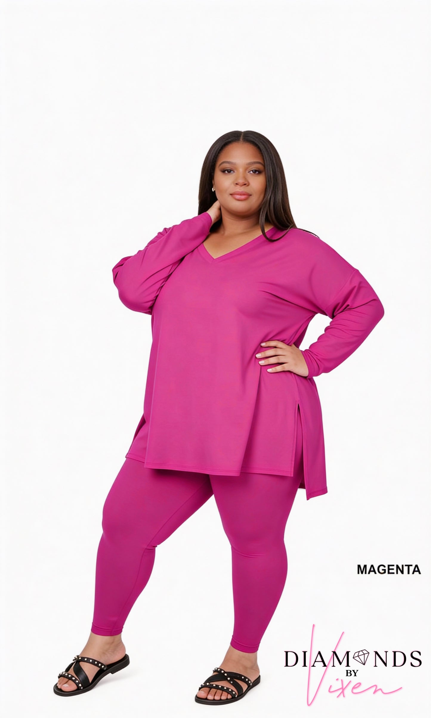 Grab and Go Set (Curvy) Pink