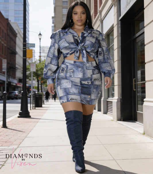 Never Distress Set (Curvy)