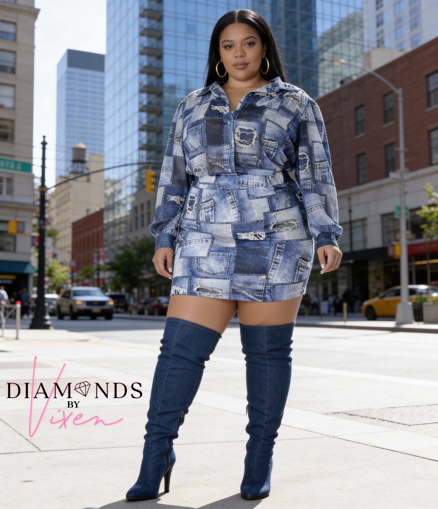 Never Distress Set (Curvy)