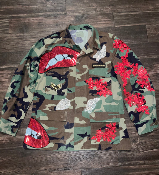 Ruby Woo Camo Jacket