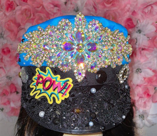 Vixen's Glam Hat (Blue)