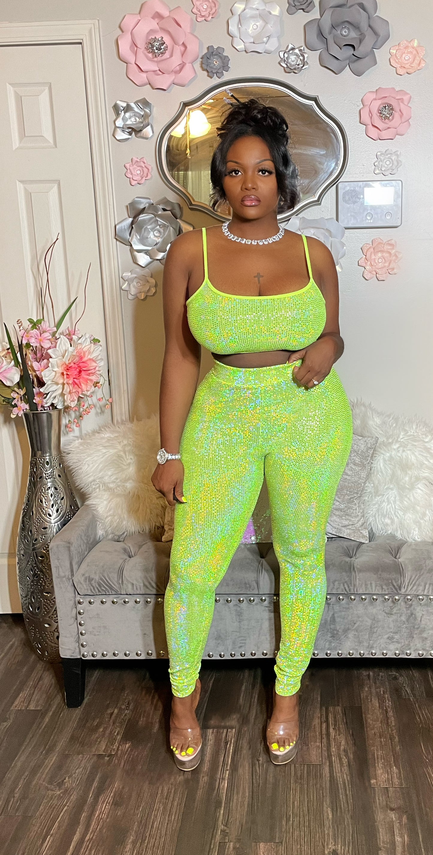 Lime 2 piece