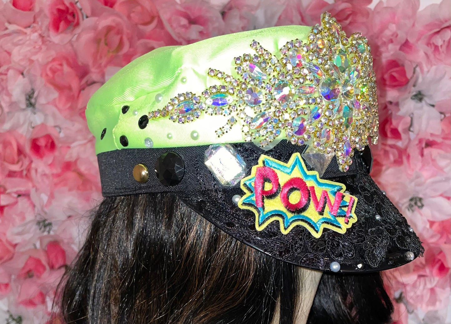 Vixen's Glam Hat (Green)