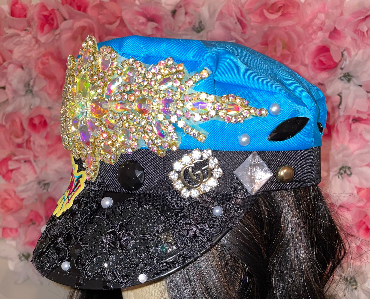 Vixen's Glam Hat (Blue)