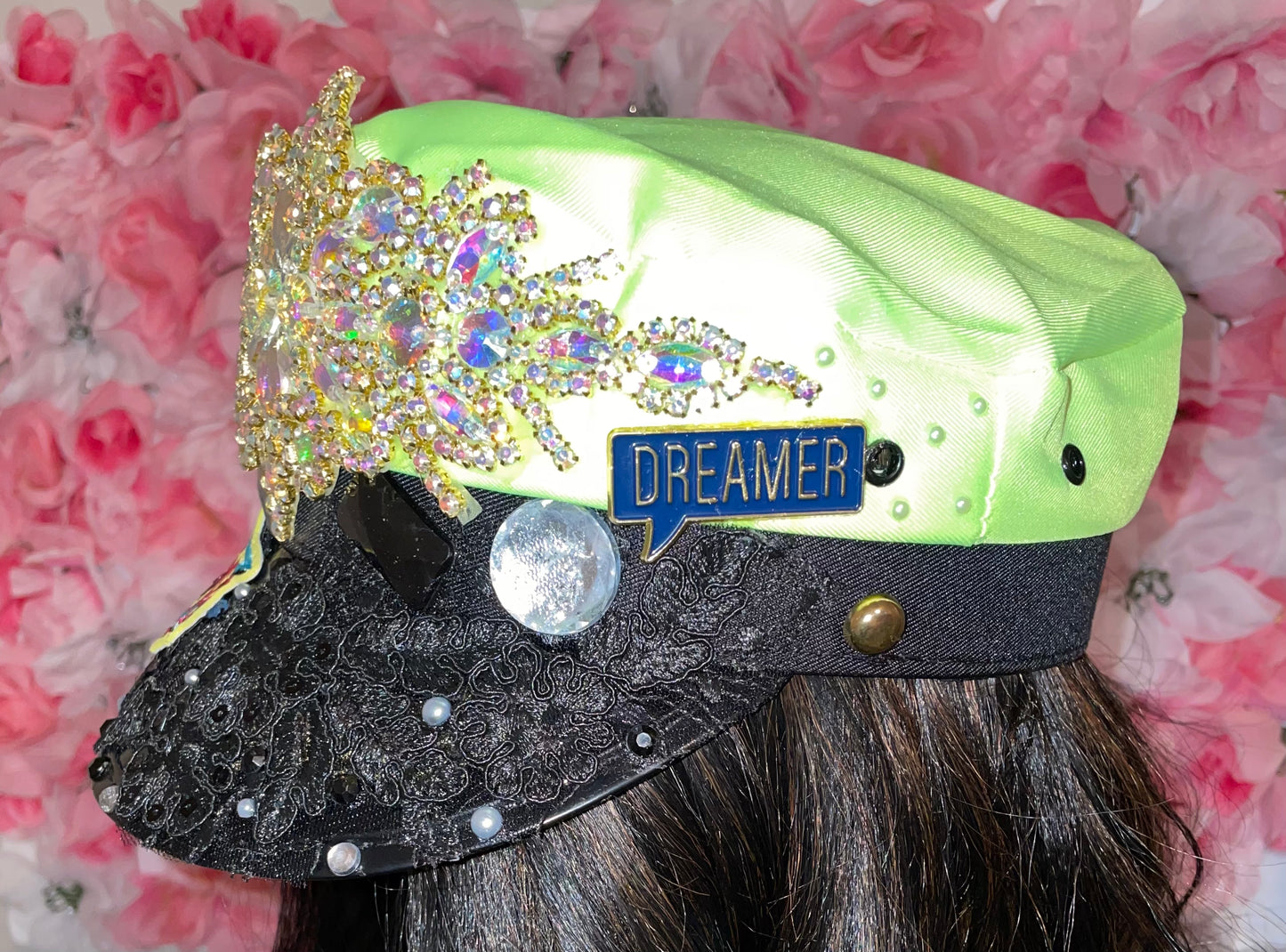 Vixen's Glam Hat (Green)