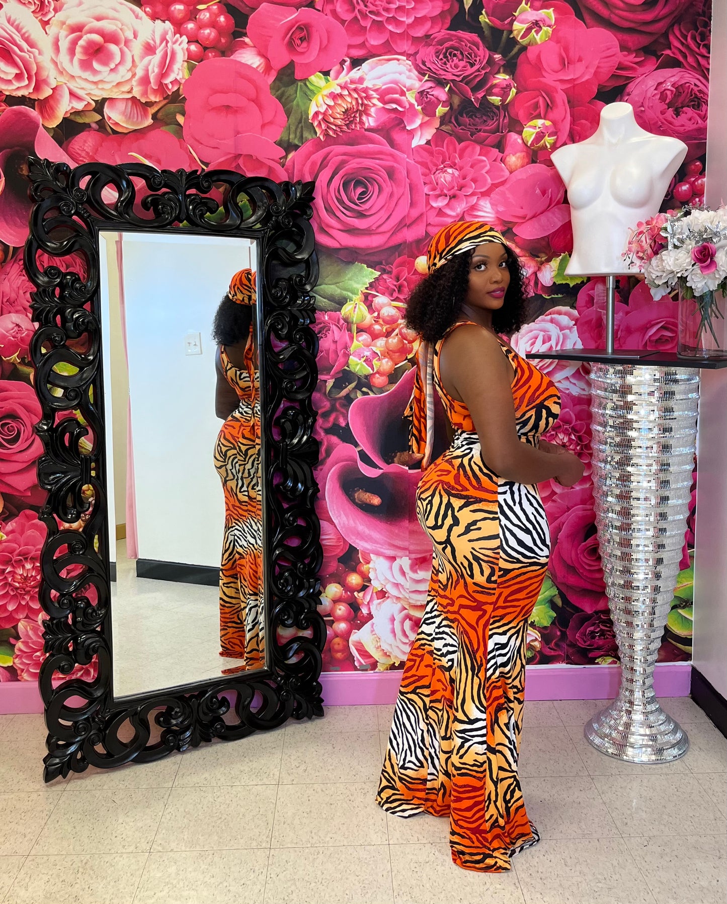 Fierce Strips Dress
